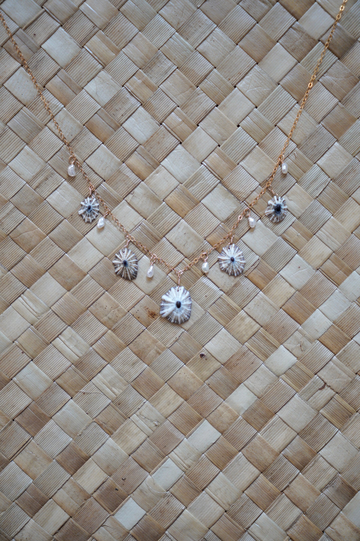 OG `Opihi `awa Charm Necklace