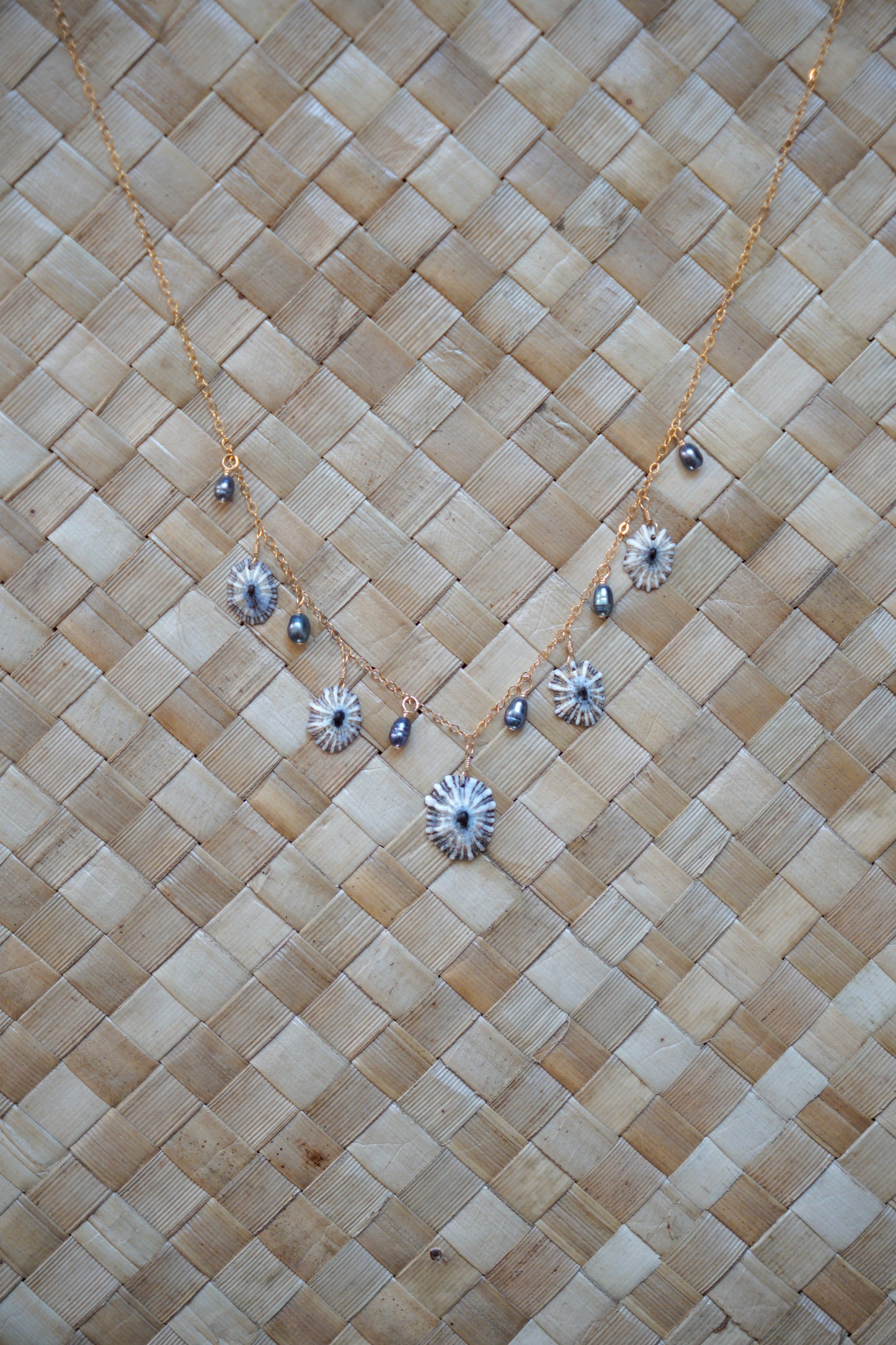 OG `Opihi `awa Charm Necklace