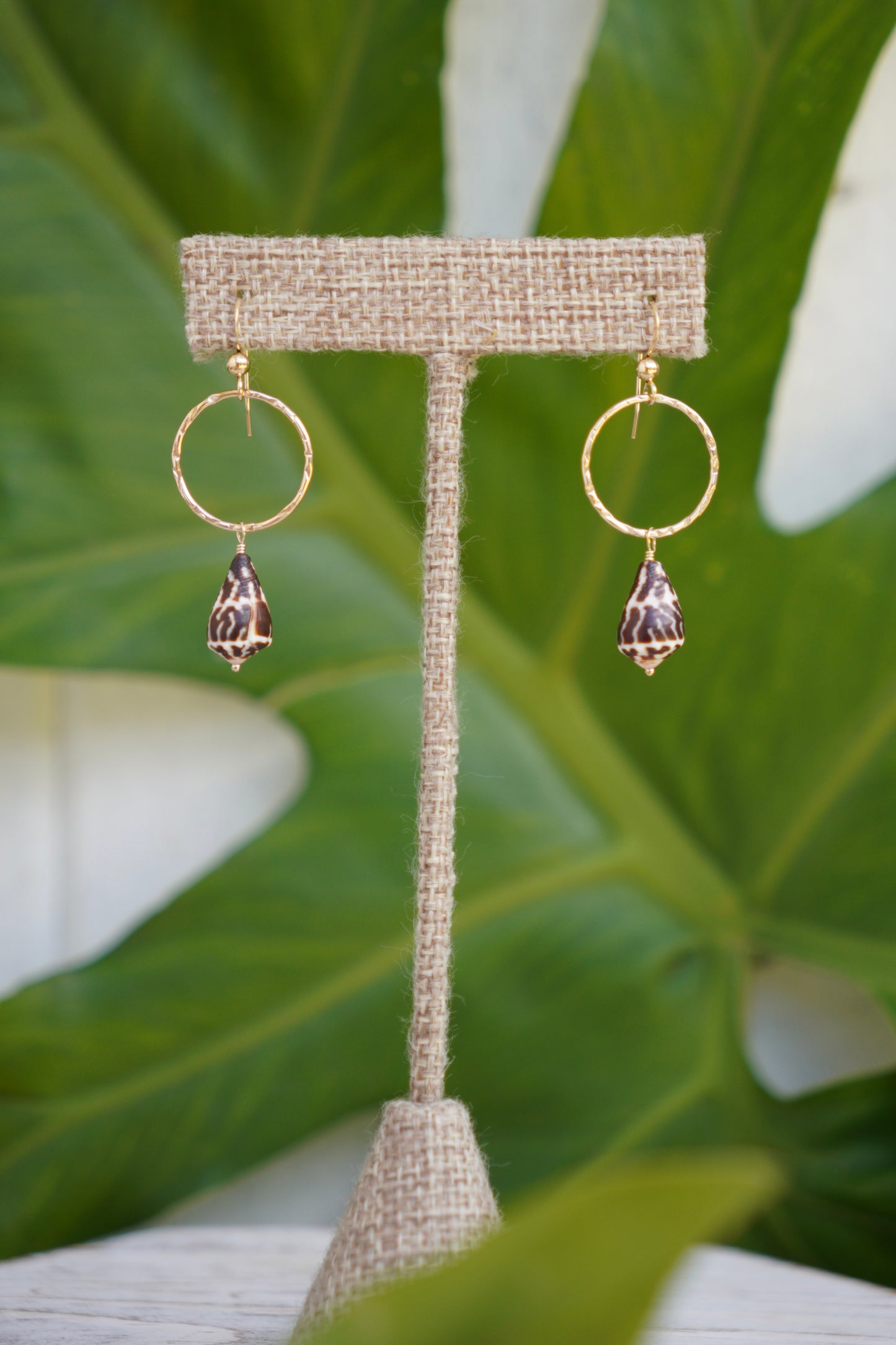 Chaldean Cone Earrings