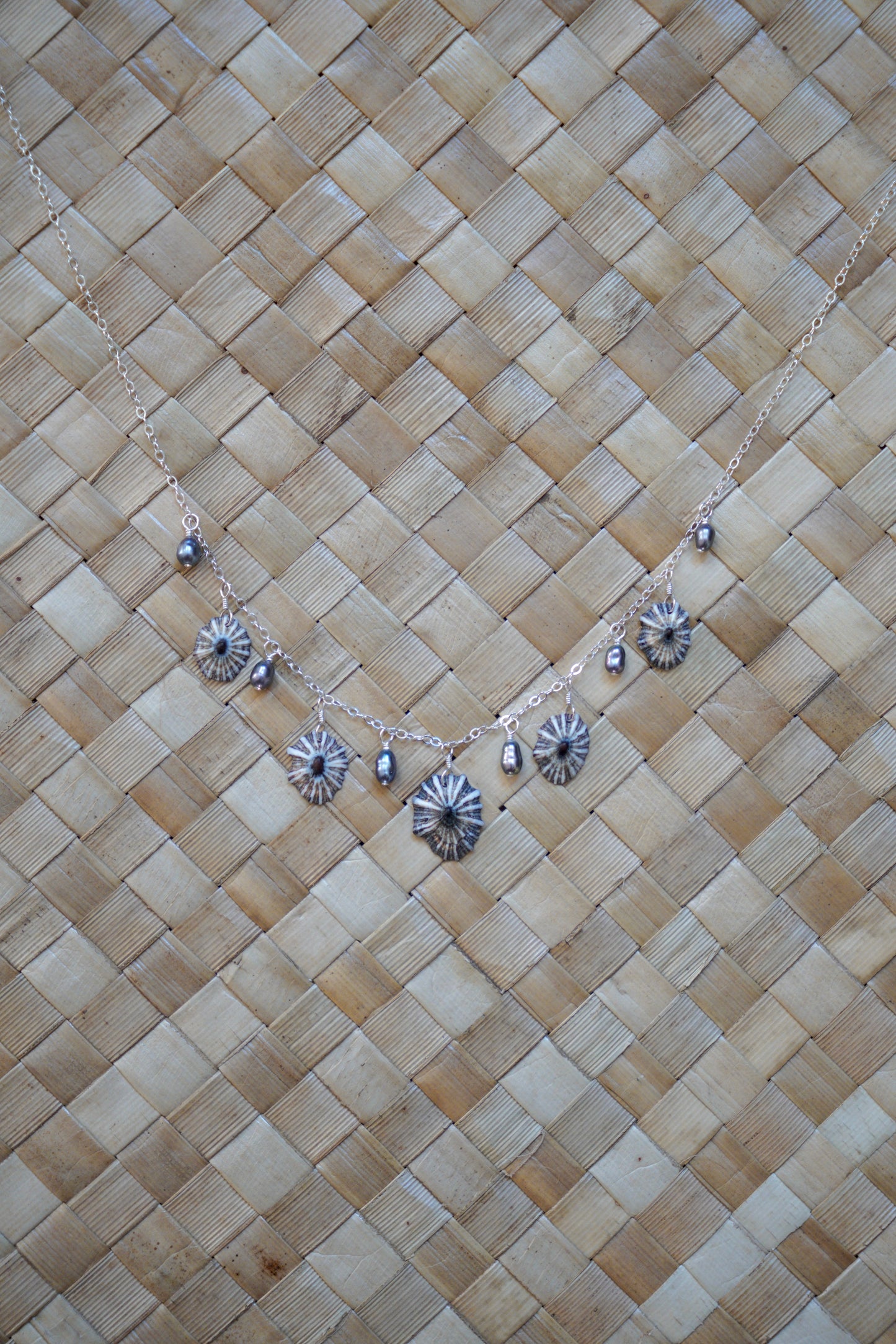 OG `Opihi `awa Charm Necklace