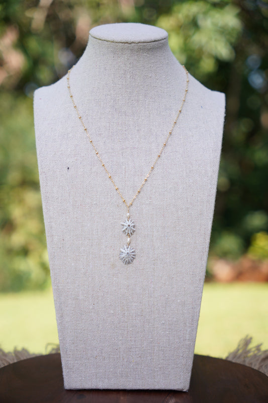 Double Trouble `Opihi `awa Necklace