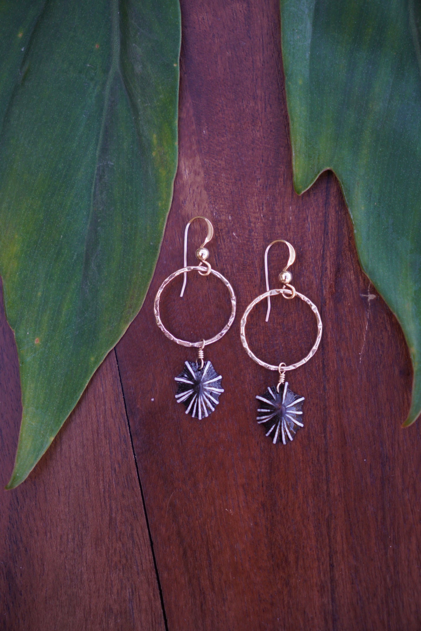 `Opihi `awa Brianna Earrings