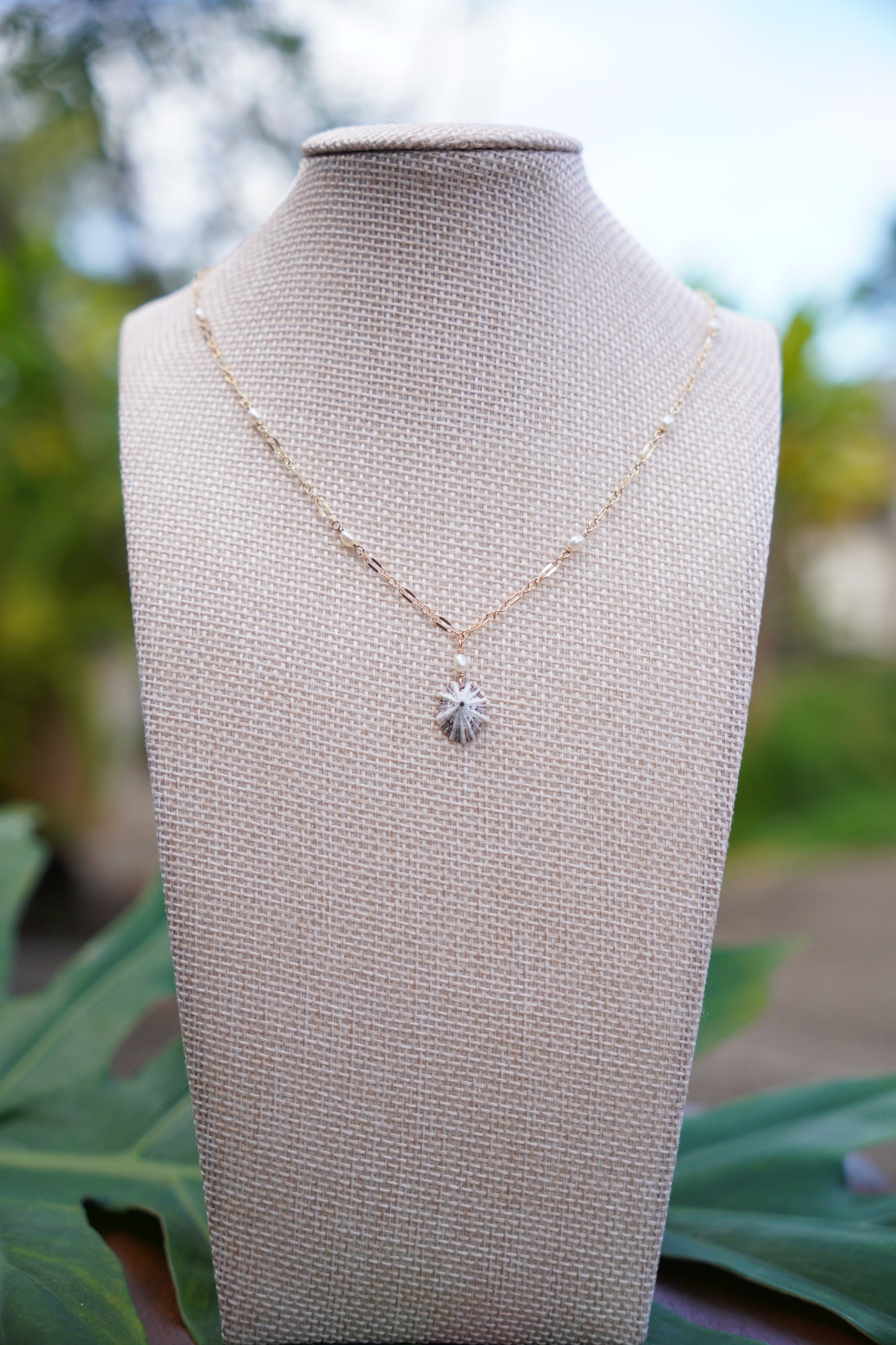 Fancy `Opihi `awa Necklace