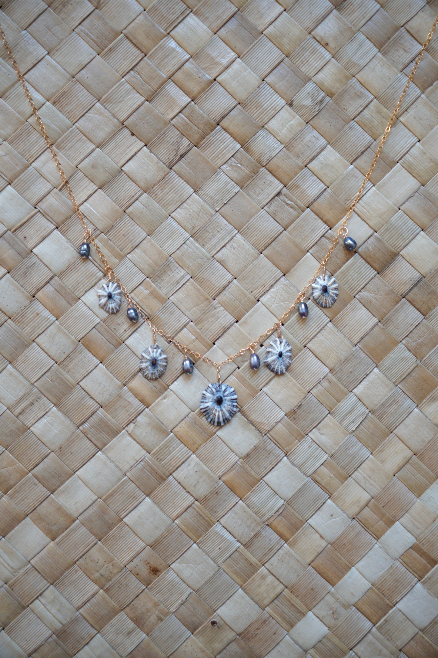 OG `Opihi `awa Charm Necklace