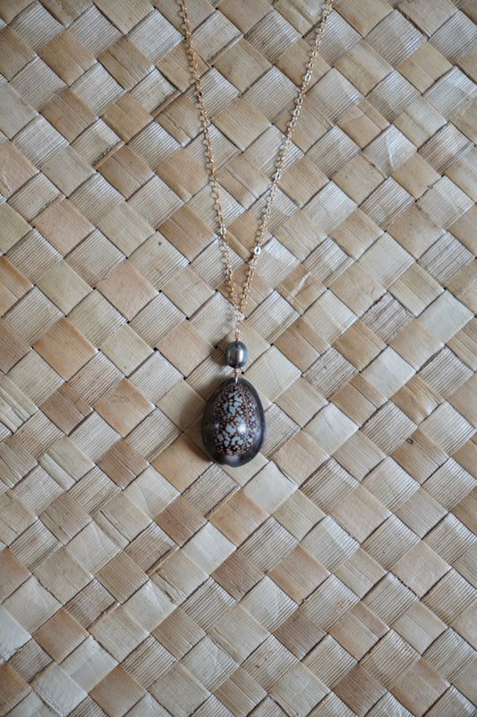 Snakehead Cowrie Necklace