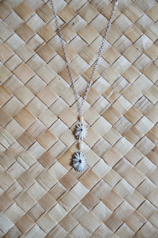 Double Trouble `Opihi `awa Necklace