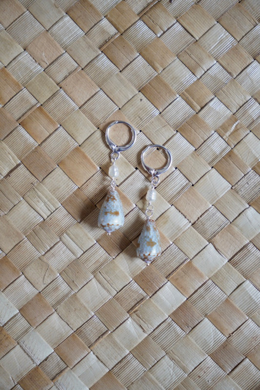 Cat Cone Huggie Hoop Earrings