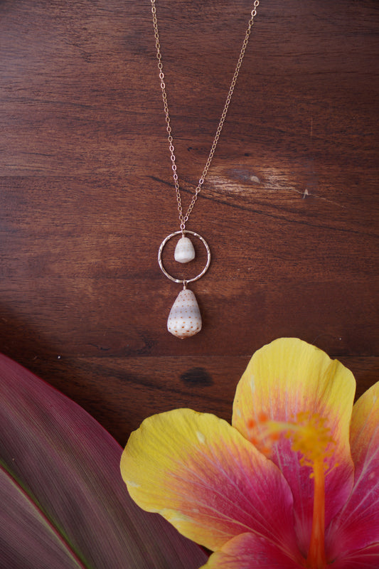 Abbreviated Cone Cluster Necklace