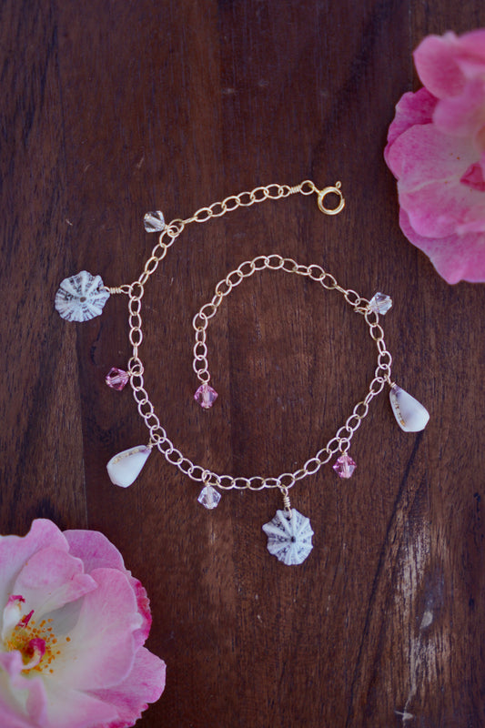 Girly Girl Ocean Charm Bracelet