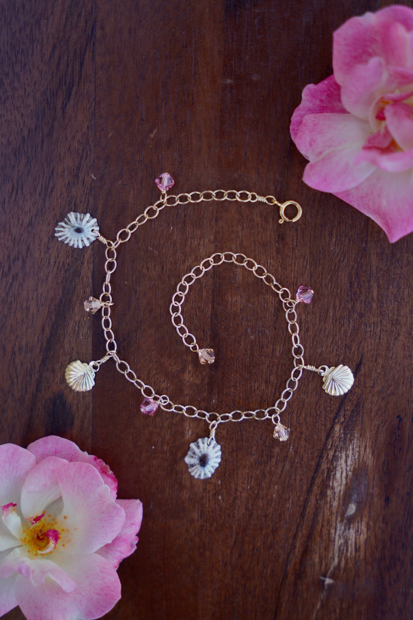 Girly Girl Ocean Charm Bracelet