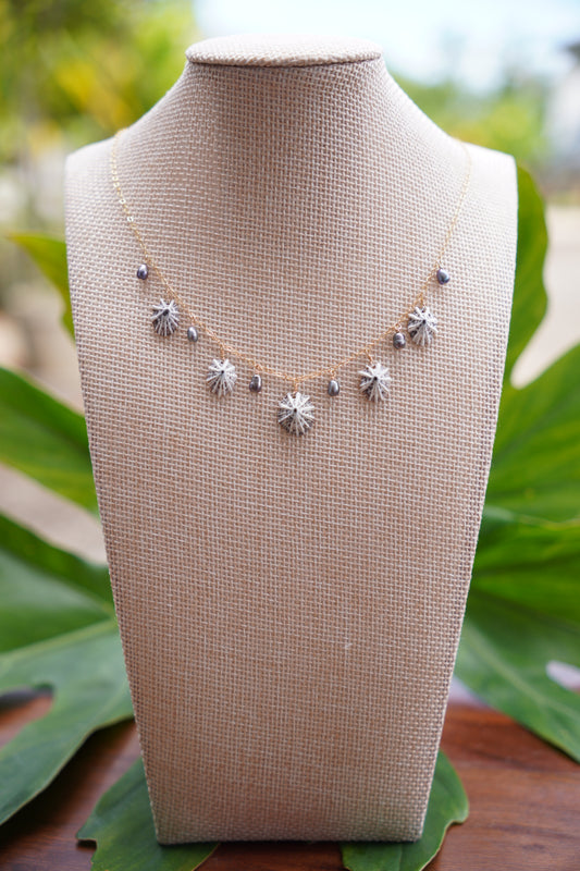 OG `Opihi `awa Charm Necklace