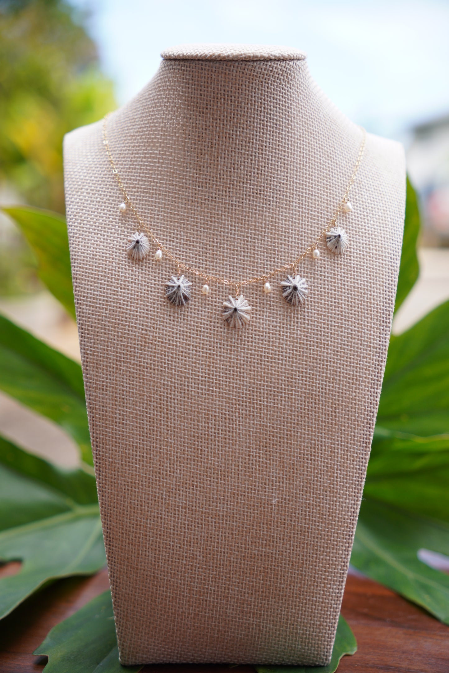 OG `Opihi `awa Charm Necklace